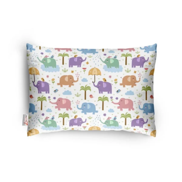 Generic Soft Plush Printed Baby Infant Pillow for Kids Age 1 To 5 Years (Multicolor)