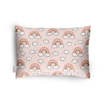 Generic Soft Plush Printed Baby Infant Pillow for Kids Age 1 To 5 Years (Peach)