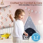 Generic Soft Plush Printed Baby Infant Pillow for Kids Age 1 To 5 Years (Peach) - Image 3