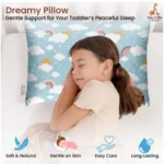 Generic Soft Plush Printed Baby Infant Pillow for Kids Age 1 To 5 Years (Sky Blue) - Image 3