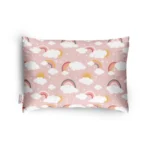 Generic Soft Plush Printed Baby Infant Pillow for Kids Age 1 To 5 Years (Pink)