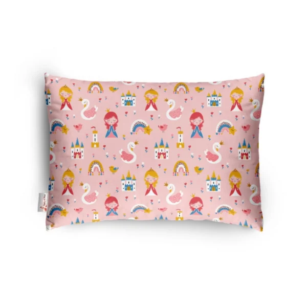 Generic Soft Plush Printed Baby Infant Pillow for Kids Age 1 To 5 Years (Pink)