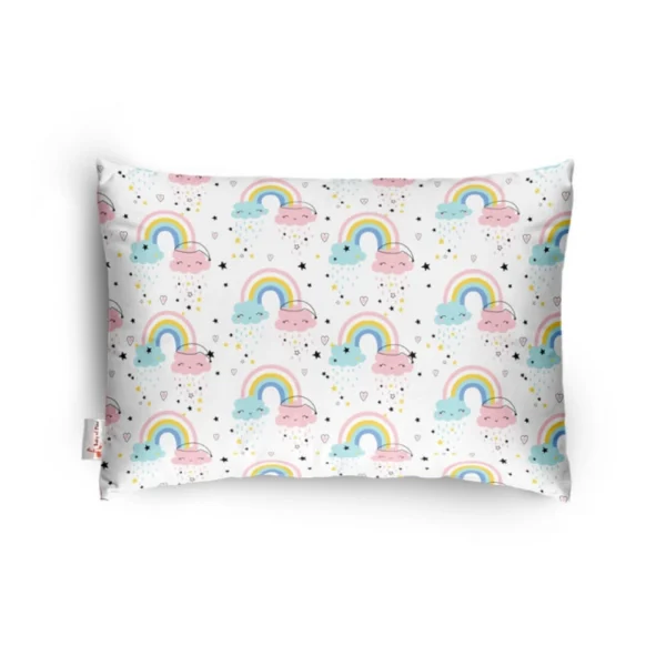 Generic Soft Plush Printed Baby Infant Pillow for Kids Age 1 To 5 Years (White)