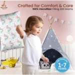 Generic Soft Plush Printed Baby Infant Pillow for Kids Age 1 To 5 Years (White) - Image 2