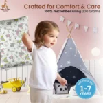 Generic Soft Plush Printed Baby Infant Pillow for Kids Age 1 To 5 Years (Off White) - Image 2