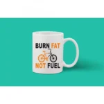 Printed Ceramic Coffee Mug - 1 Pieces, White, 11oz - Image 2