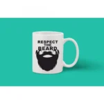 Printed Ceramic Coffee Mug - 1 Pieces, White, 11oz - Image 2