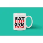 Printed Ceramic Coffee Mug - 1 Pieces, White, 11oz - Image 2