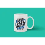 Printed Ceramic Coffee Mug - 1 Pieces, White, 11oz - Image 2