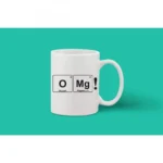 Printed Ceramic Coffee Mug - 1 Pieces, White, 11oz - Image 2