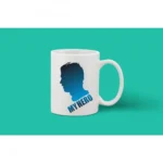Printed Ceramic Coffee Mug - 1 Pieces, White, 11oz - Image 2