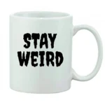 Printed Ceramic Coffee Mug - 1 Pieces, White, 11oz - Image 2