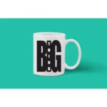 Printed Ceramic Coffee Mug - 1 Pieces, White, 11oz - Image 2