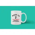 Printed Ceramic Coffee Mug - 1 Pieces, White, 11oz - Image 2
