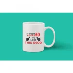 Printed Ceramic Coffee Mug - 1 Pieces, White, 11oz - Image 2