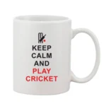 Printed Ceramic Coffee Mug - 1 Pieces, White, 11oz