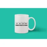 Printed Ceramic Coffee Mug - 1 Pieces, White, 11oz - Image 2