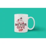Printed Ceramic Coffee Mug - 1 Pieces, White, 11oz - Image 2