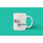 Printed Ceramic Coffee Mug - 1 Pieces, White, 11oz - Image 2