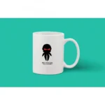 Printed Ceramic Coffee Mug - 1 Pieces, White, 11oz - Image 2