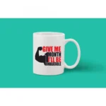 Printed Ceramic Coffee Mug - 1 Pieces, White, 11oz - Image 2