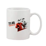 Printed Ceramic Coffee Mug - 1 Pieces, White, 11oz - Image 2