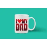 Printed Ceramic Coffee Mug - 1 Pieces, White, 11oz - Image 2