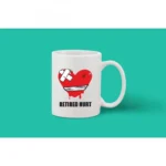 Printed Ceramic Coffee Mug - 1 Pieces, White, 11oz - Image 2