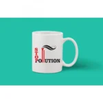 Printed Ceramic Coffee Mug - 1 Pieces, White, 11oz - Image 2