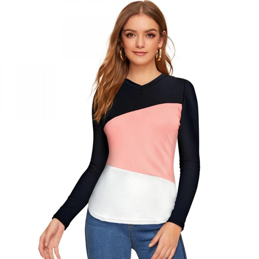 51832469407_80bb7205d5_o_d-1000x1000-1.webp Women's 95% Polyester 5% Spandex Western Wear T Shirt (Peach) - Image 1