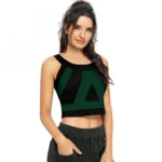 Women's 95% Polyester 5% Spandex Western Wear Tops (Green) - Image 5