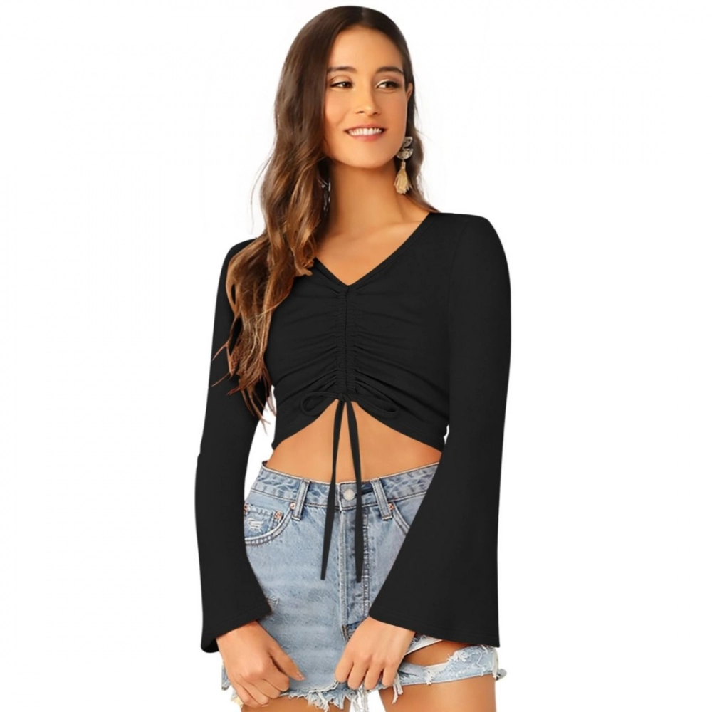 51833783094_c7ef3f10e1_o_d-1000x1000-1.webp Women's 95% Polyester 5% Spandex Western Wear Tops (Black) - Image 1