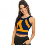 Women's 95% Polyester 5% Spandex Western Wear Tops (Yellow) - Image 3