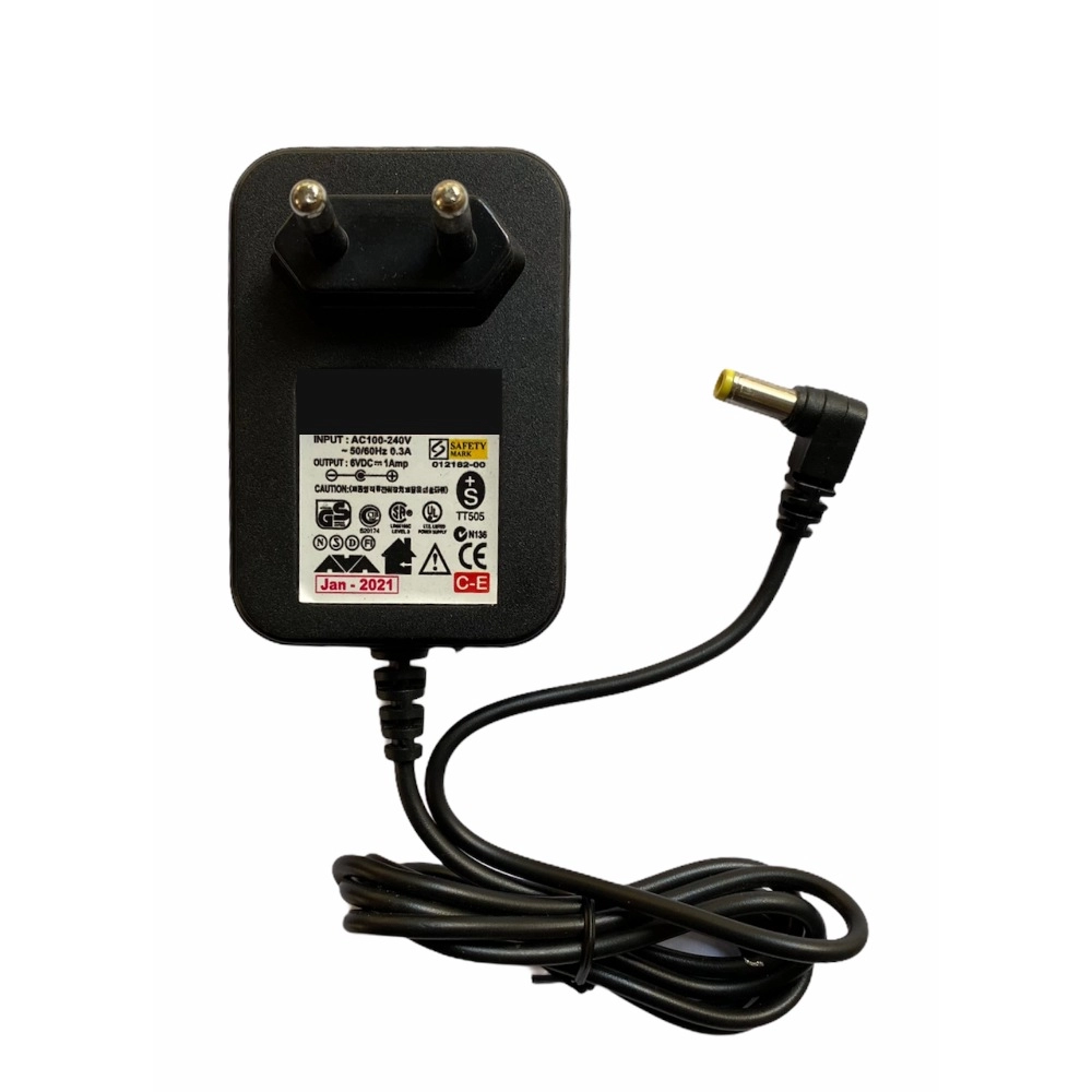51959835336_425e1583a2_o_d-1000x1000-1.webp 6V 1A Power Adapter, Power Supply AC Input 100 240 V and Output 6V 1A for Set Top Box_DTH Box, CCTV System, Router, Other Electronics And IT Gadgets with DC Pin (Black) - Image 1