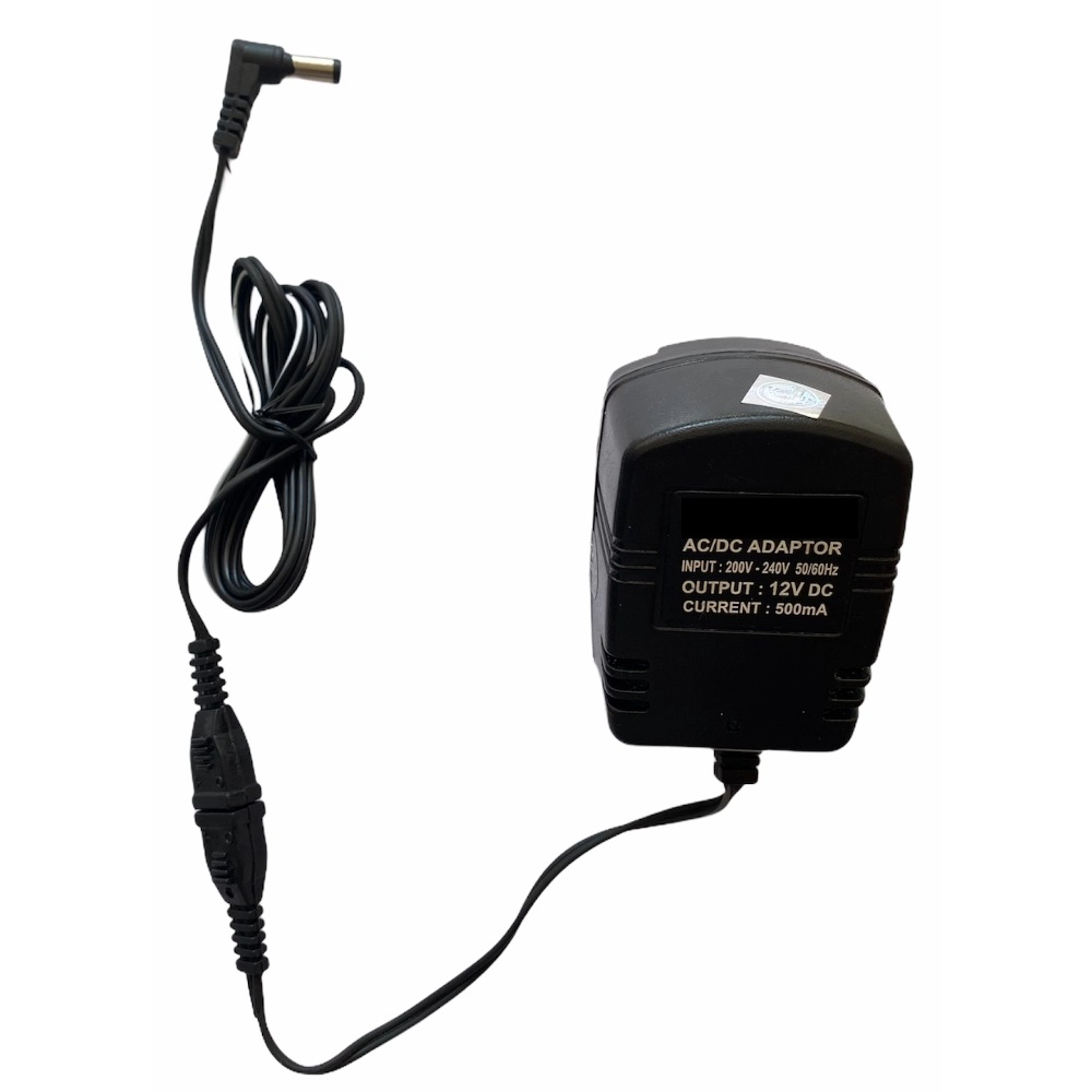 51960128854_96530177cc_o_d-1000x1000-1.webp 12V 500mA Power Adapter, Power Supply AC Input 200 240 V and Output 12V 500mA for Set Top Box_DTH Box, CCTV System, Router, Other Electronics And IT Gadgets with DC Pin (Black) - Image 1