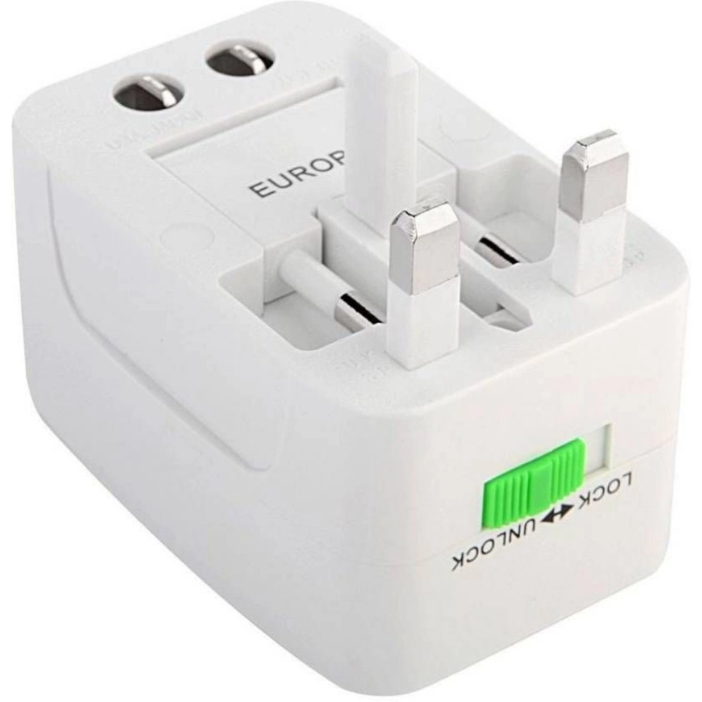 51960412385_ce70a81c29_o_d-1000x1000-1.webp Universal Travel Adapter with 125V 6A, 250V Surge_Spike Protected Electrical Plug White (White) - Image 1