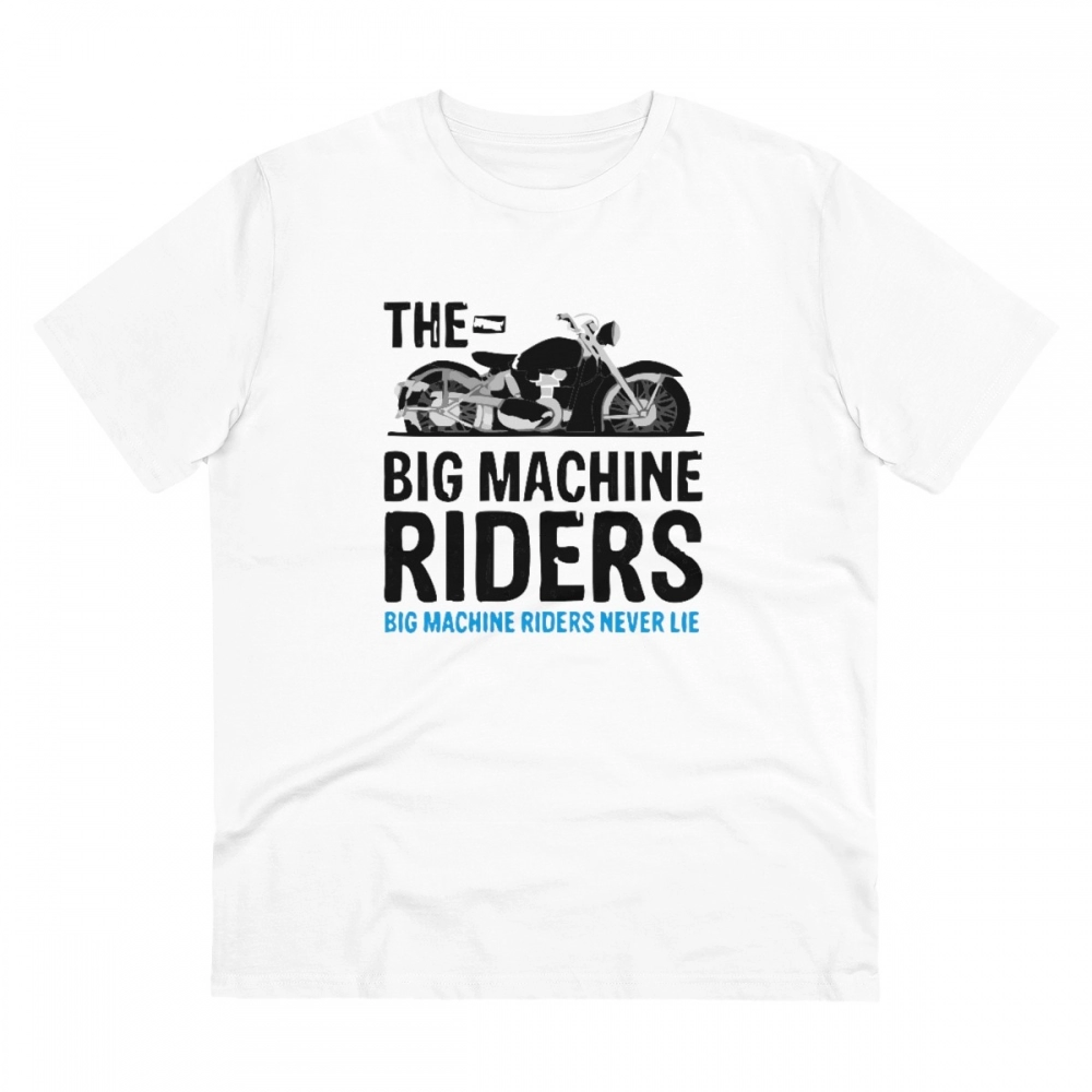 52056086426_a24b7a8f6b_o_d-1000x1000-1.webp Men's PC Cotton Bike Ride Design Printed T Shirt (Color: White, Thread Count: 180GSM) - Image 1