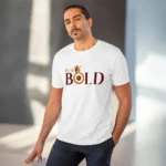 Men's PC Cotton Cricket Design Printed T Shirt (Color: White, Thread Count: 180GSM) - Image 6