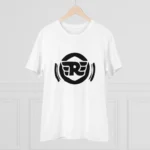 Men's PC Cotton Bike Ride Design Printed T Shirt (Color: White, Thread Count: 180GSM) - Image 3