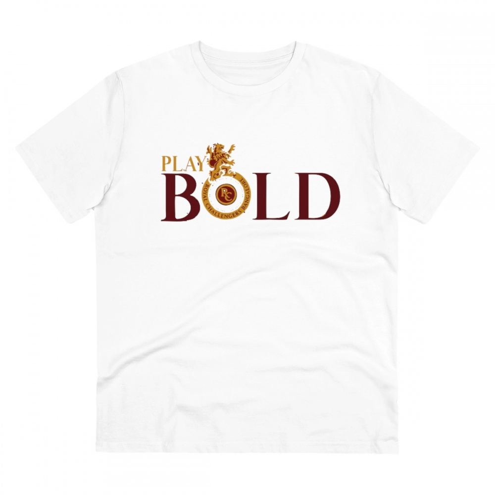 52056133158_2f005f0bc3_o_d-1000x1000-1.webp Men's PC Cotton Cricket Design Printed T Shirt (Color: White, Thread Count: 180GSM) - Image 1