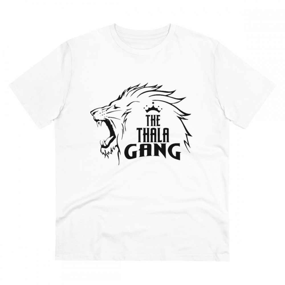 52056163693_67abaf1aae_o_d-1000x1000-1.webp Men's PC Cotton Cricket Design Printed T Shirt (Color: White, Thread Count: 180GSM) - Image 1