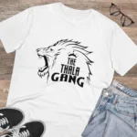 Men's PC Cotton Cricket Design Printed T Shirt (Color: White, Thread Count: 180GSM) - Image 4