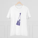 Men's PC Cotton Bengali Designs Printed T Shirt (Color: White, Thread Count: 180GSM) - Image 3
