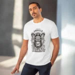 Men's PC Cotton Gorila Desing Printed T Shirt (Color: White, Thread Count: 180GSM) - Image 6