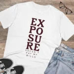 Men's PC Cotton Exposure Printed T Shirt (Color: White, Thread Count: 180GSM) - Image 4