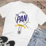 Men's PC Cotton The Pan Pubg Printed T Shirt (Color: White, Thread Count: 180GSM) - Image 4