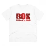 Men's PC Cotton Telugu Desing Printed T Shirt (Color: White, Thread Count: 180GSM)