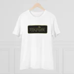 Men's PC Cotton Mast Moula Printed T Shirt (Color: White, Thread Count: 180GSM) - Image 3