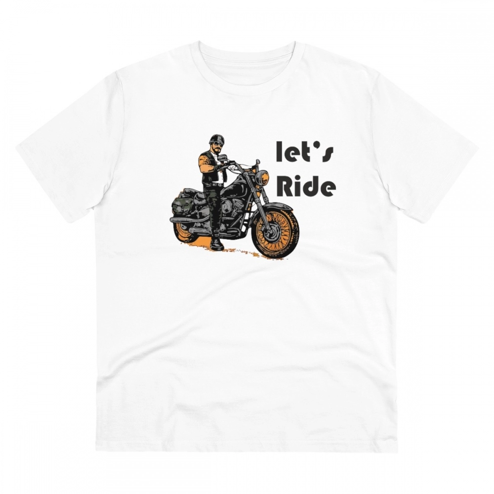 52061374045_edcba20ccc_o_d-1000x1000-1.webp Men's PC Cotton Explore The Unseen Printed T Shirt (Color: White, Thread Count: 180GSM) - Image 1