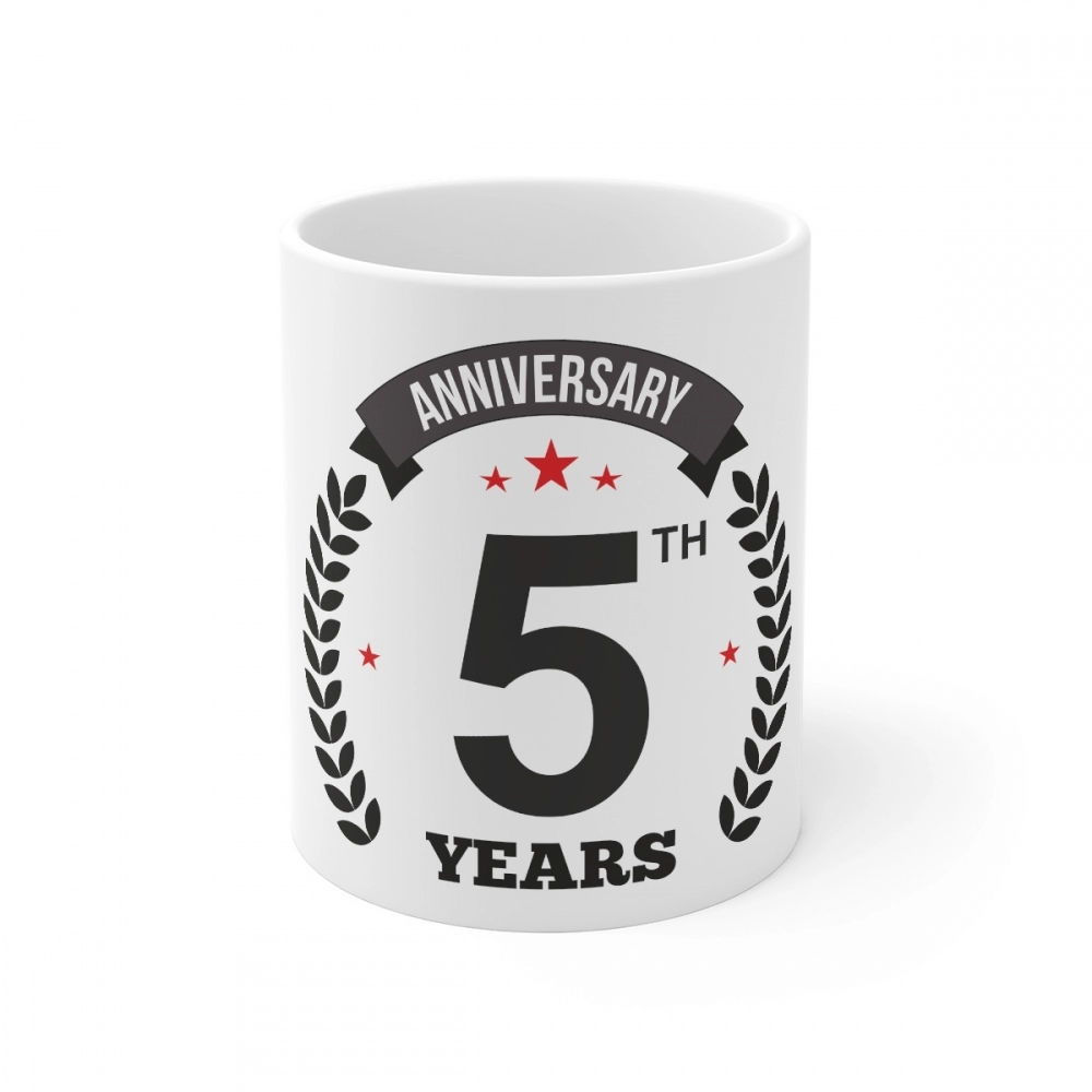 52163573767_c4e0c5a126_o_d-1000x1000-1.webp Ceramic 5th Anniversary Printed Coffee Mug (Color: White, Capacity:330ml) - Image 1